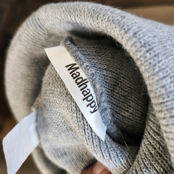 Madhappy Yankees Knitted Beanie Grey - Picture 6 of 7